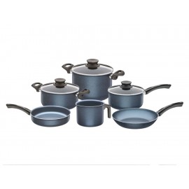 Tramontina Batería París 9 piezas Azul-ComercializadoraZeus- 1049203078