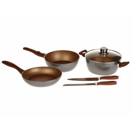 Set de cocina Flavor Stone Copper Master cobre-ComercializadoraZeus- 1057408053