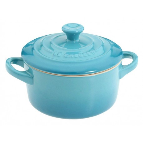 Le Creuset Mini Cocotte Redonda 10 cm Azul Caribbean-ComercializadoraZeus- 1047438922
