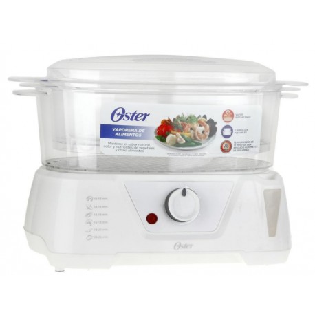 Oster CKSTST7711-013 Vaporera de Alimentos Blanca-ComercializadoraZeus- 1051010244