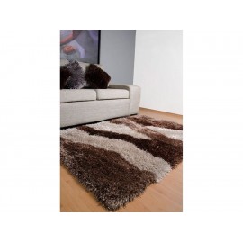 Chocobeige Tapete Shaggy 160 x 235 Chocolate-ComercializadoraZeus- 1002679121