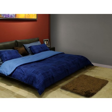 Imperial Pie de Cama Shaggy 60 x 90 Chocolate-ComercializadoraZeus- 1048024552