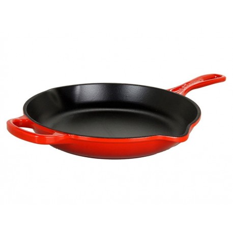 Le Creuset Skillet con Asa Insignia 26 cm Rojo Cherry-ComercializadoraZeus- 1047438728