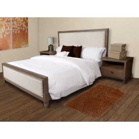 Farzin Vegas Pie de Cama Beige-ComercializadoraZeus- 1002673131