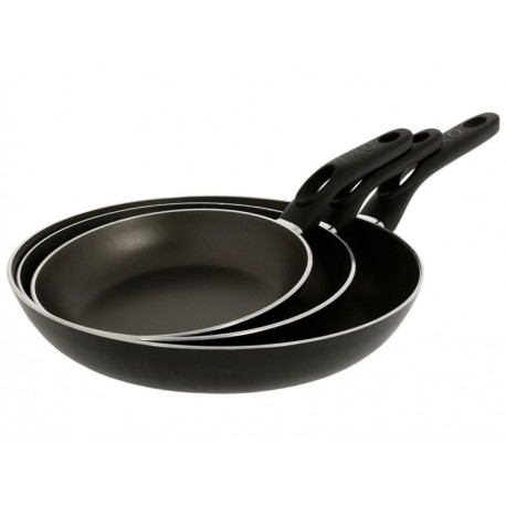 Set de 3 sartenes Ekco negros-ComercializadoraZeus- 1050211173