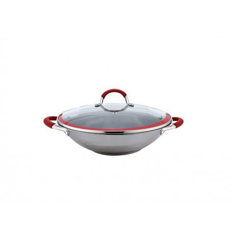 Chef Oropeza Sartén Wok Acero Inoxidable al Natural-ComercializadoraZeus- 1052912161