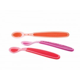 Nuby Set 3 Piezas Cucharas-ComercializadoraZeus- 73681898