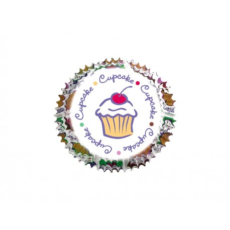 Wilton Mini Molde de Papel Paraiso Multicolor-ComercializadoraZeus- 1045026473