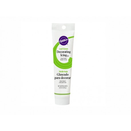 Wilton Glaseado en Tubo Rojo 120 gramos Verde-ComercializadoraZeus- 1044998587