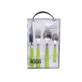 Haus Juego de Cubiertos Verde Florida-ComercializadoraZeus- 1026355873