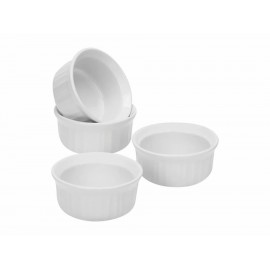 Corning Juego de Ramekins Blancos-ComercializadoraZeus- 77378588