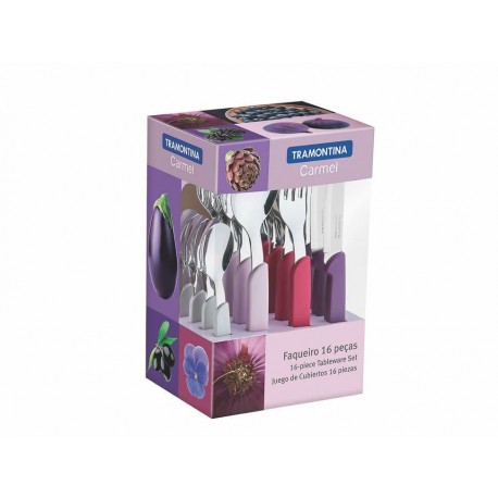 Tramontina Juego de Cubiertos Carmel 16 Piezas-ComercializadoraZeus- 1027287766