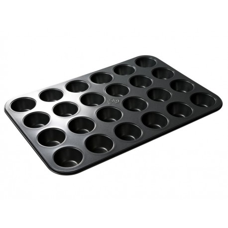 Molde para Mini Muffins Belle Cuisine Negro-ComercializadoraZeus- 1006324653