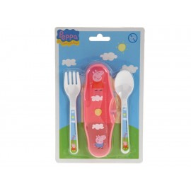 Peppa Pig Set de Alimentación Unisex-ComercializadoraZeus- 1044273833