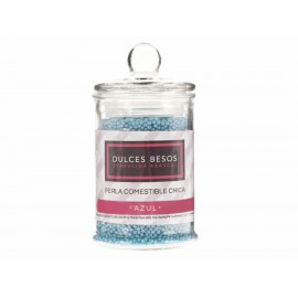 Dulces, Besos Perla Comestible Azul-ComercializadoraZeus- 1051086259