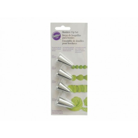 Wilton Juego de Duyas para Decorado de Bordes-ComercializadoraZeus- 1038589055