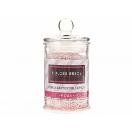 Dulces Besos, Perla Comestible de Color Rosa-ComercializadoraZeus- 1051086241