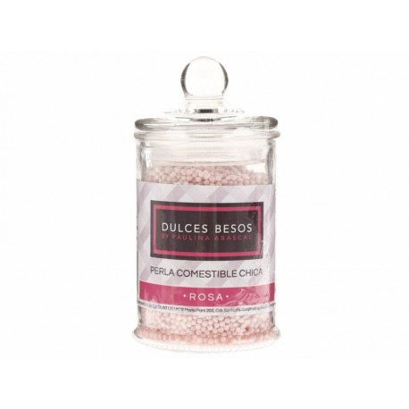 Dulces Besos, Perla Comestible de Color Rosa-ComercializadoraZeus- 1051086241