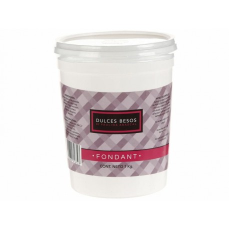 Dulces Besos Fondant 1 Kg Blanco-ComercializadoraZeus- 1051086305