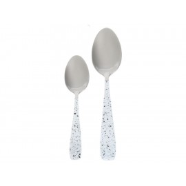 Haus Set de Cubiertos Gris Acero-ComercializadoraZeus- 1052381602