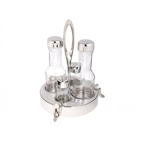 Regent Set de 4 Contenedores Ovation Plateado-ComercializadoraZeus- 1019378060