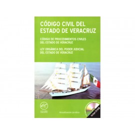Código Civil del Estado de Veracruz y Código de Procedimientos Civiles del Estado de Veracruz 2015 con Cd-ComercializadoraZeus- 