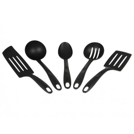T-Fal Juego de Utensilios Benvenue 5 Piezas Negro-ComercializadoraZeus- 37259021