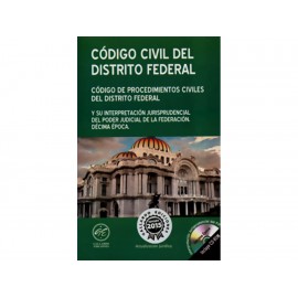 Código Civil y Código de Procedimientos Civiles del Distrito Federal 2015 con Cd-ComercializadoraZeus- 1038102521