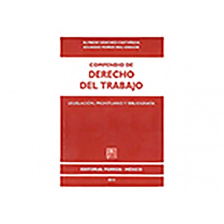 Compendio de Derecho del Trabajo Legislación Prontuario y Bibliografía-ComercializadoraZeus- 1036811311