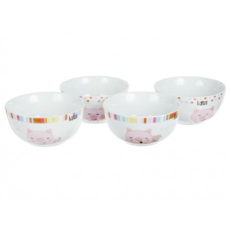 Haus Set de 4 Bowls Pigglett-ComercializadoraZeus- 1052921992