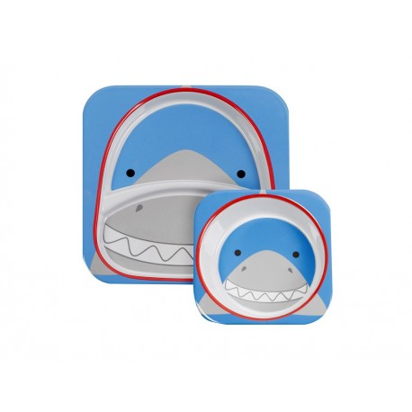Skip Hop Set de Platos Tiburón-ComercializadoraZeus- 1041296557