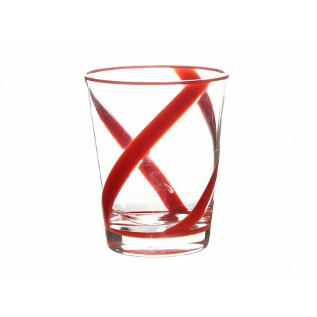 Interplus Vaso Old Fashion Rojo-ComercializadoraZeus- 1029997531