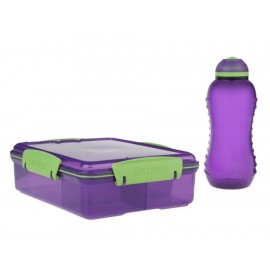 Sistema Lonchera con Botella Morada-ComercializadoraZeus- 1051678296
