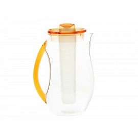 Crown Baccara Jarra con Tapa Lamda Naranja-ComercializadoraZeus- 1035506698