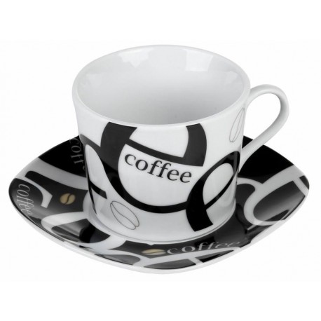 Home Ideas Juego de 6 Tazas con Platos-ComercializadoraZeus- 1004849023