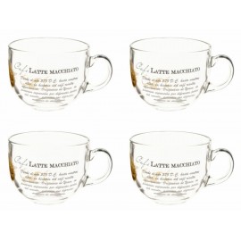 Crown Baccara Juego de 4 Tazas-ComercializadoraZeus- 1045441730