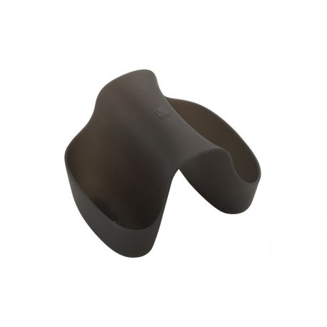 Umbra, Porta Esponja Doble Saddle Gris-ComercializadoraZeus- 52078202