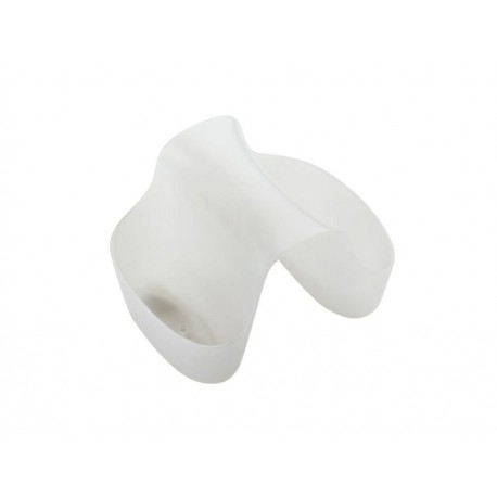 Umbra Porta Esponja Doble Saddle Blanca-ComercializadoraZeus- 52078253