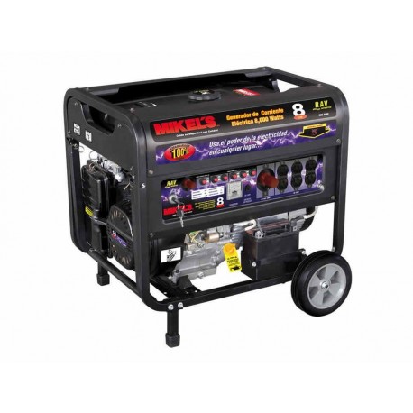 Generador de corriente eléctrica Mikel s GCE 8000 negro-ComercializadoraZeus- 1036623396