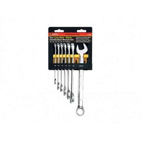 Ampro Juego de Llaves Combinadas Largas T40082-ComercializadoraZeus- 1024807041