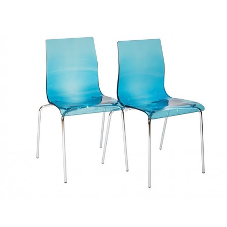 Juego de sillas Domitalia Gel B azúl-ComercializadoraZeus- 1017552844
