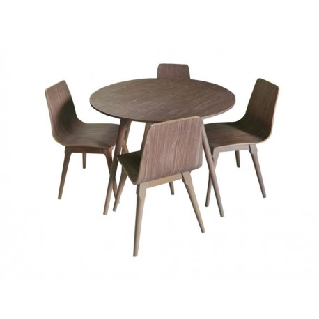 Antecomedor Akumal Wilhem Muebles café-ComercializadoraZeus- 1058962500