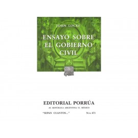 Ensayo Sobre el Gobierno Civil Vl-ComercializadoraZeus- 1034909489