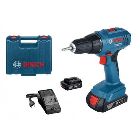 Bosch Taladro Atornillador Inalámbrico 18 Volts GSR1800LI-ComercializadoraZeus- 1041176781