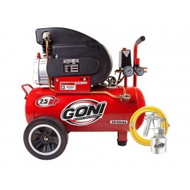 Compresor con manguera y pistola Goni 940P rojo-ComercializadoraZeus- 1030894754
