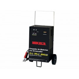 Cargador de baterías con arrancador Mikel s CBA 200 negro-ComercializadoraZeus- 1036624139