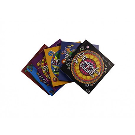 Mándalas de Bolsillo Pack con 6 Libros-ComercializadoraZeus- 1049247121