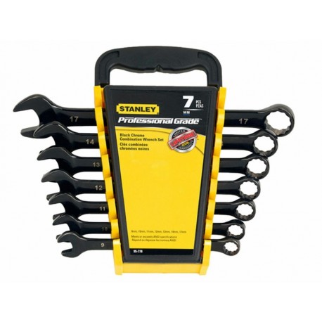 Juego de 7 llaves Stanley 74-091 negro-ComercializadoraZeus- 1054419739