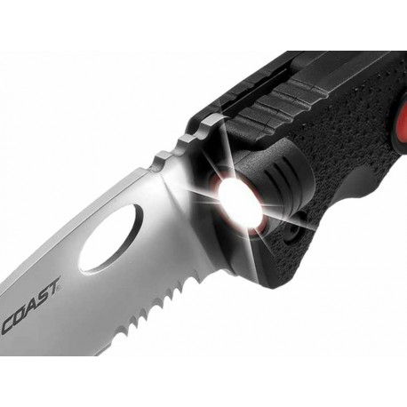 Navaja con LED Coast 20793 negra-ComercializadoraZeus- 1054417205