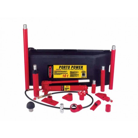 Equipo hidráulico para enderezado Porto Power Mikel's R-435 rojo-ComercializadoraZeus- 1036621873